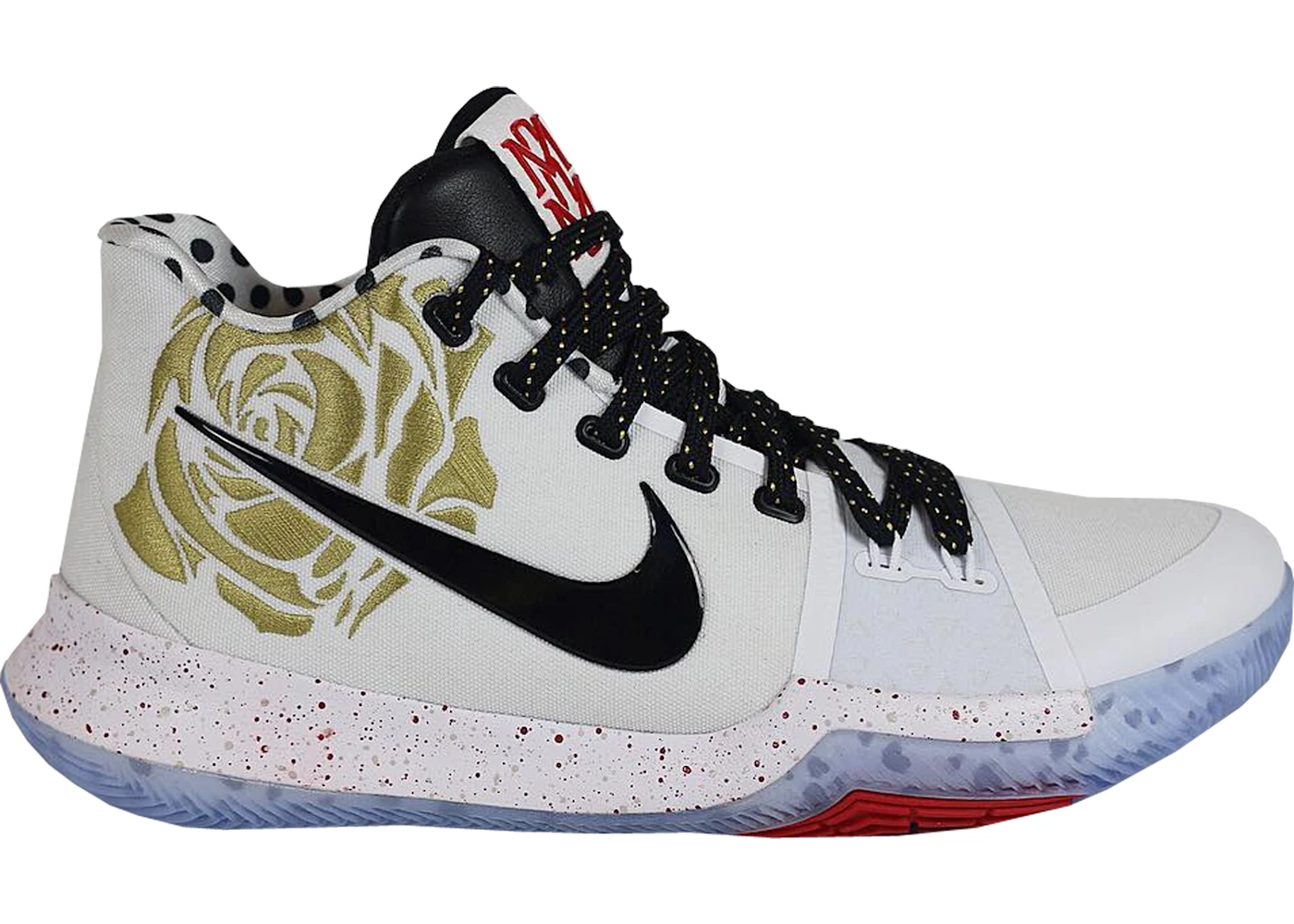 Nike Kyrie 3 Sneaker Room Mom PE Gold Men s 942206 101 US