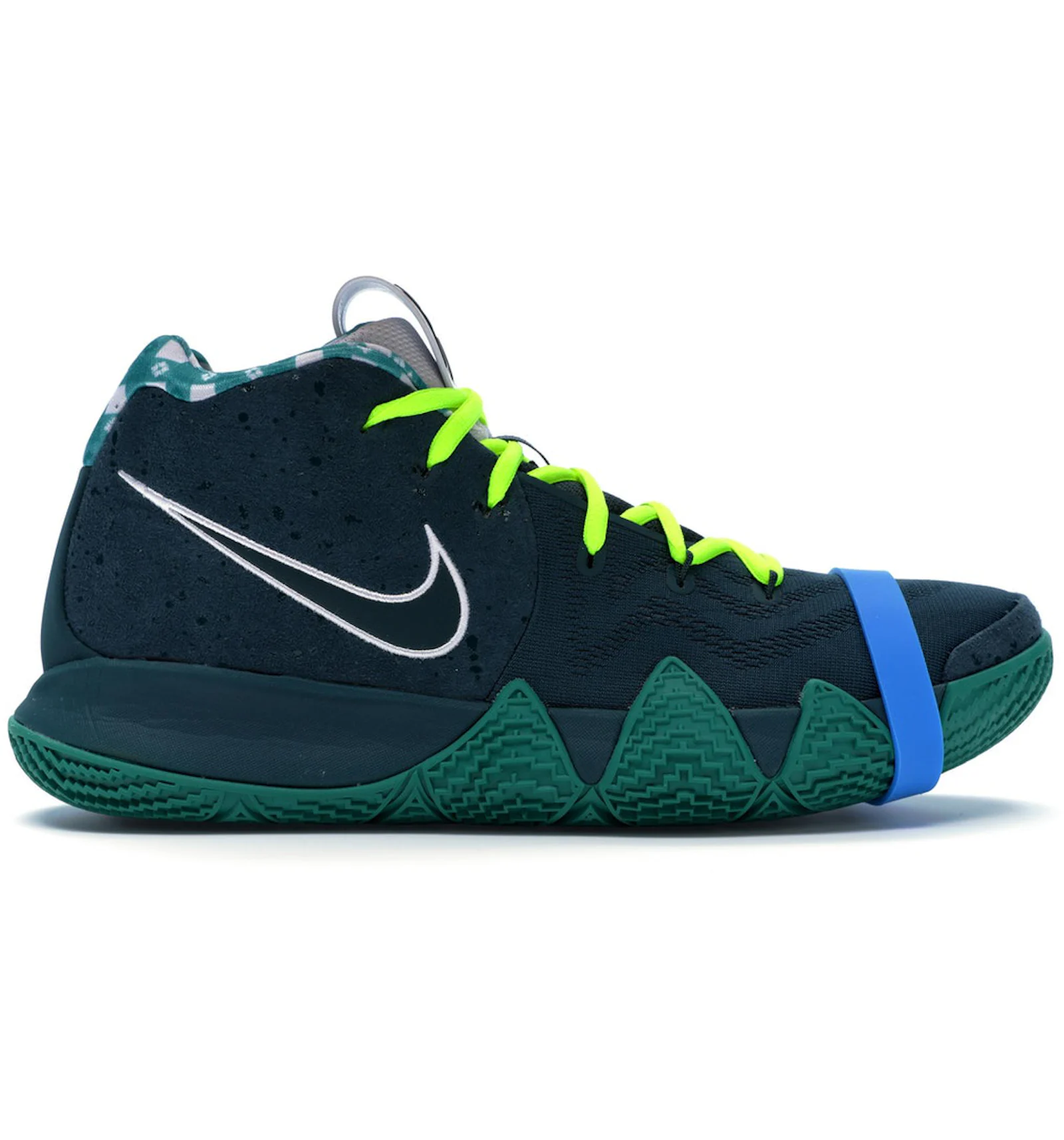 Green and white kyrie 4 hotsell