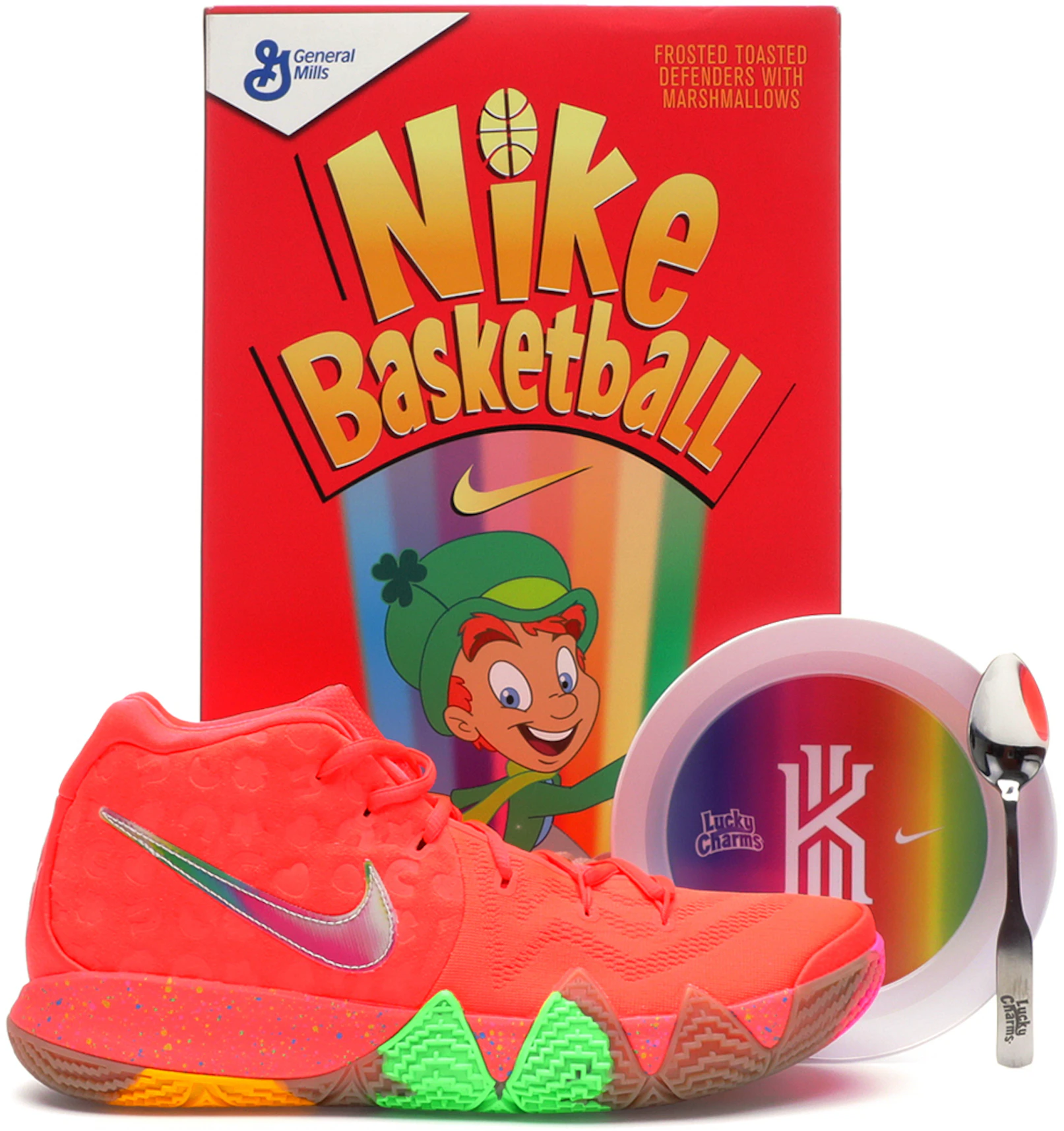 Nike Kyrie 4 Lucky Charms (Special Cereal Box Package) - ES