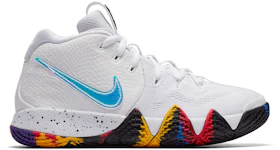Kyrie 4 top aqua blue