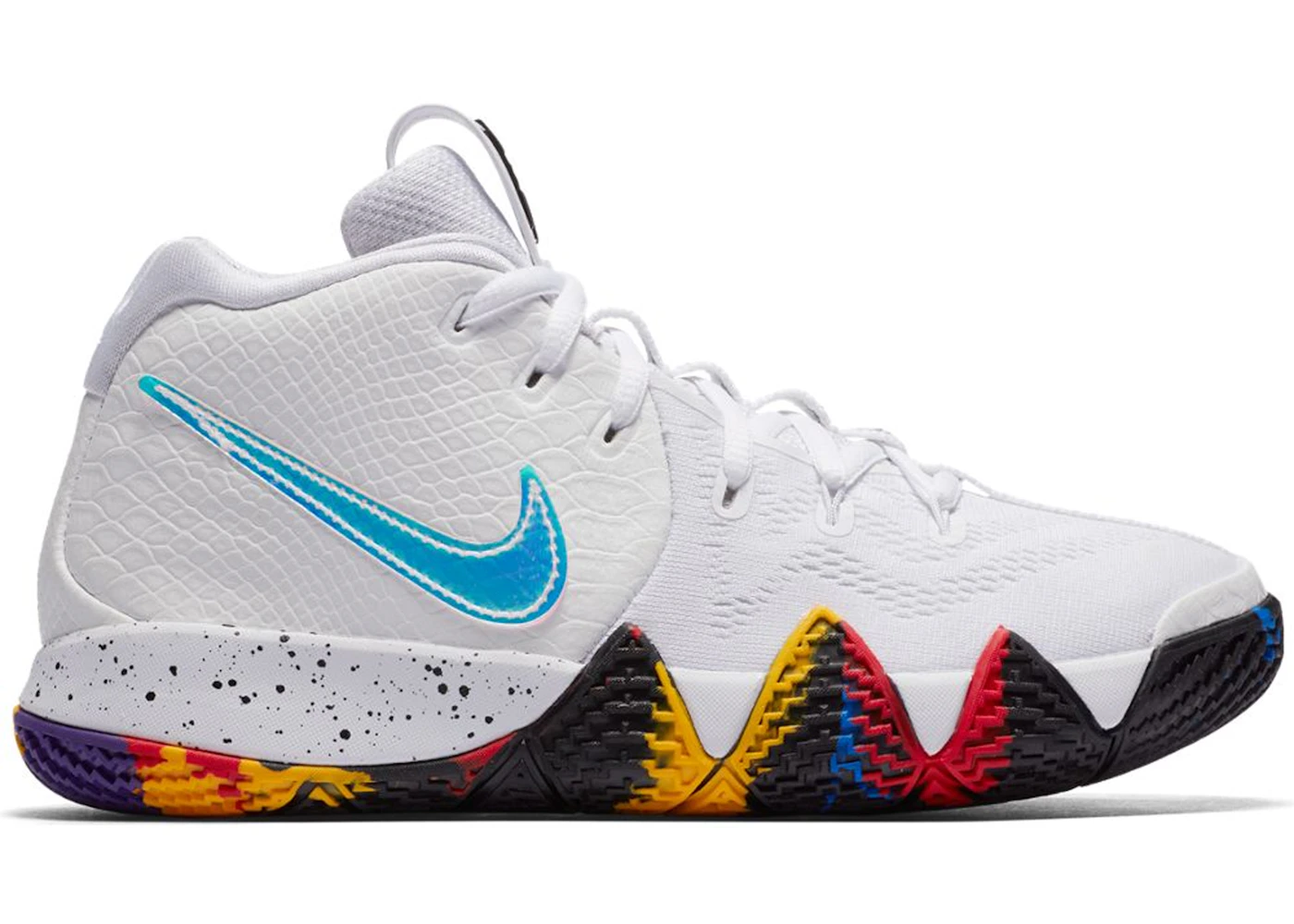 Kyrie 4 blue and pink sales