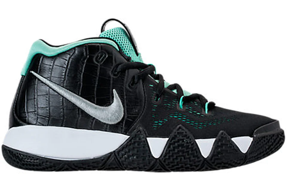 Kyrie 4s best sale blue