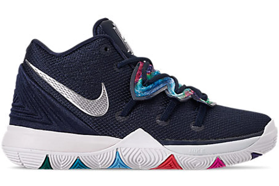 Nike Kyrie 5 Multi-Color (GS) Kids' - AQ2456-900 - US