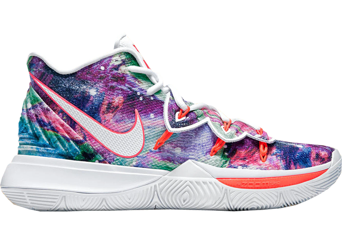 Kyrie 5 2025 neon sole