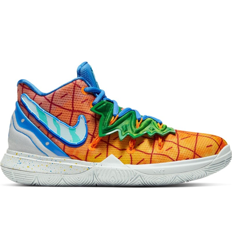Nike Kyrie 5 Spongebob Pineapple House GS CJ7227 800 US