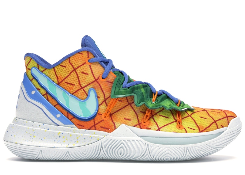 Nike Kyrie 5 Spongebob Pineapple House Men's - CJ6950-800/CJ6951