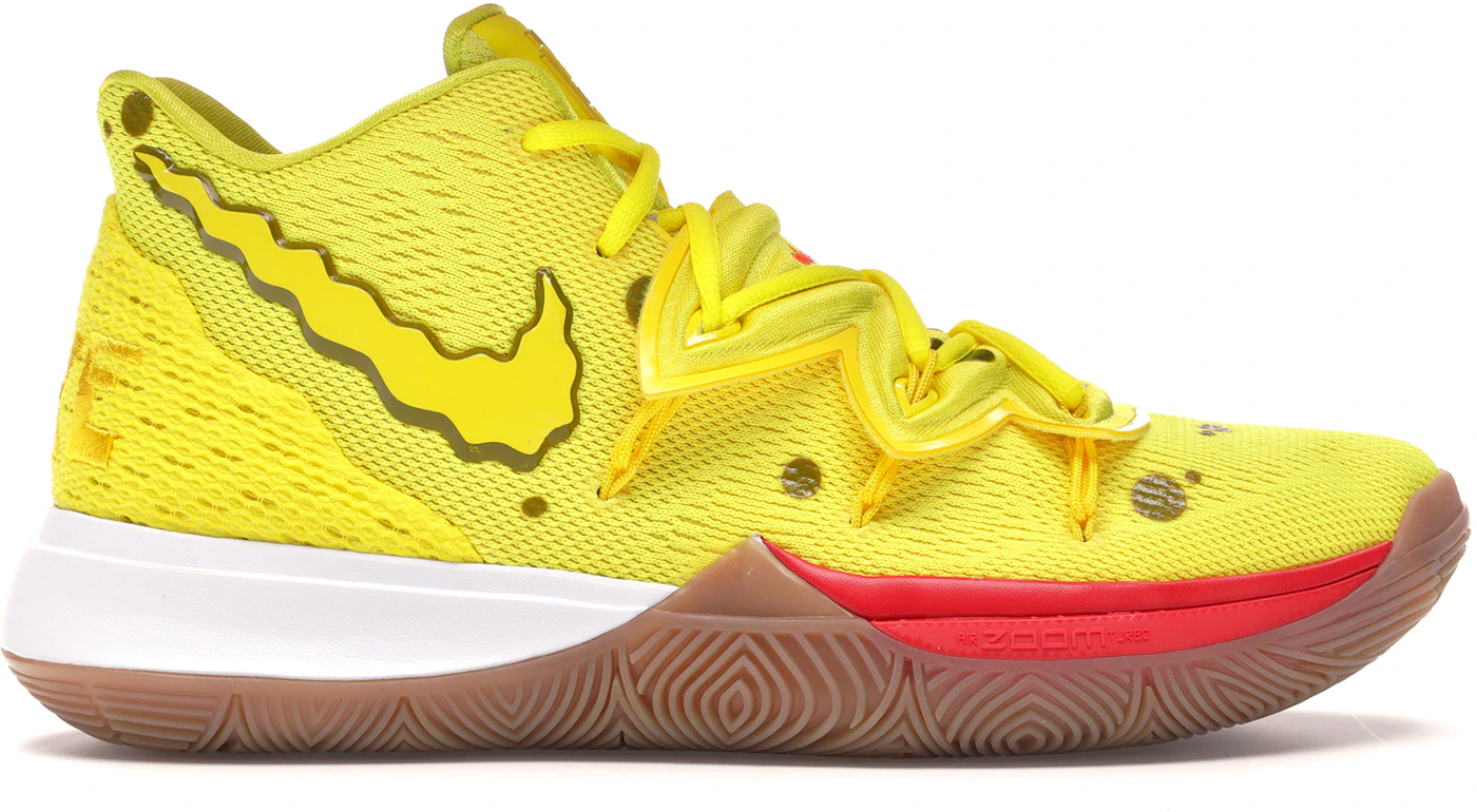 Nike Kyrie Irving 5 Pineapple House Spongebob Squarepants Mens & Kids GS  Size