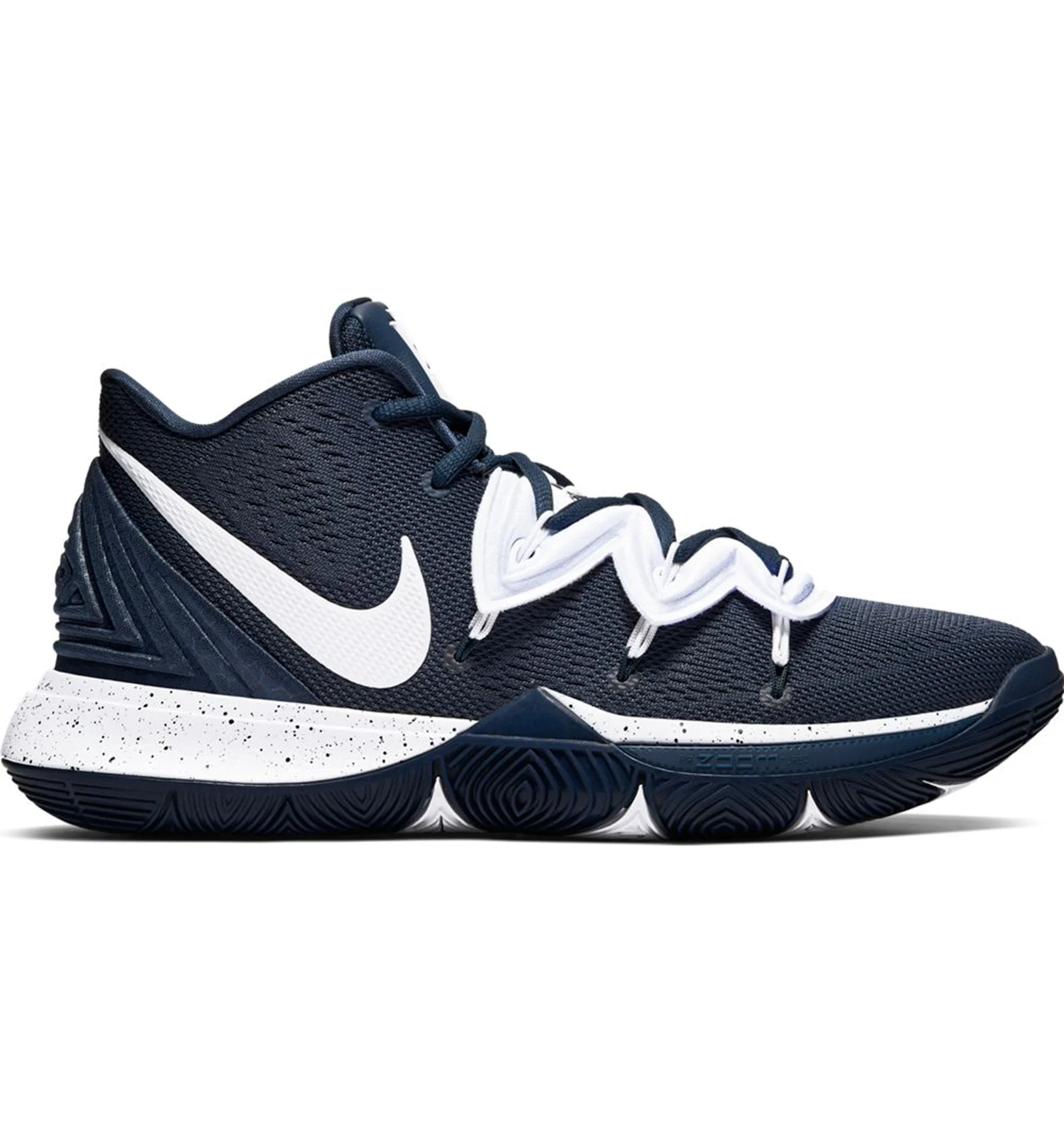 Nike kyrie 5 black and deals white