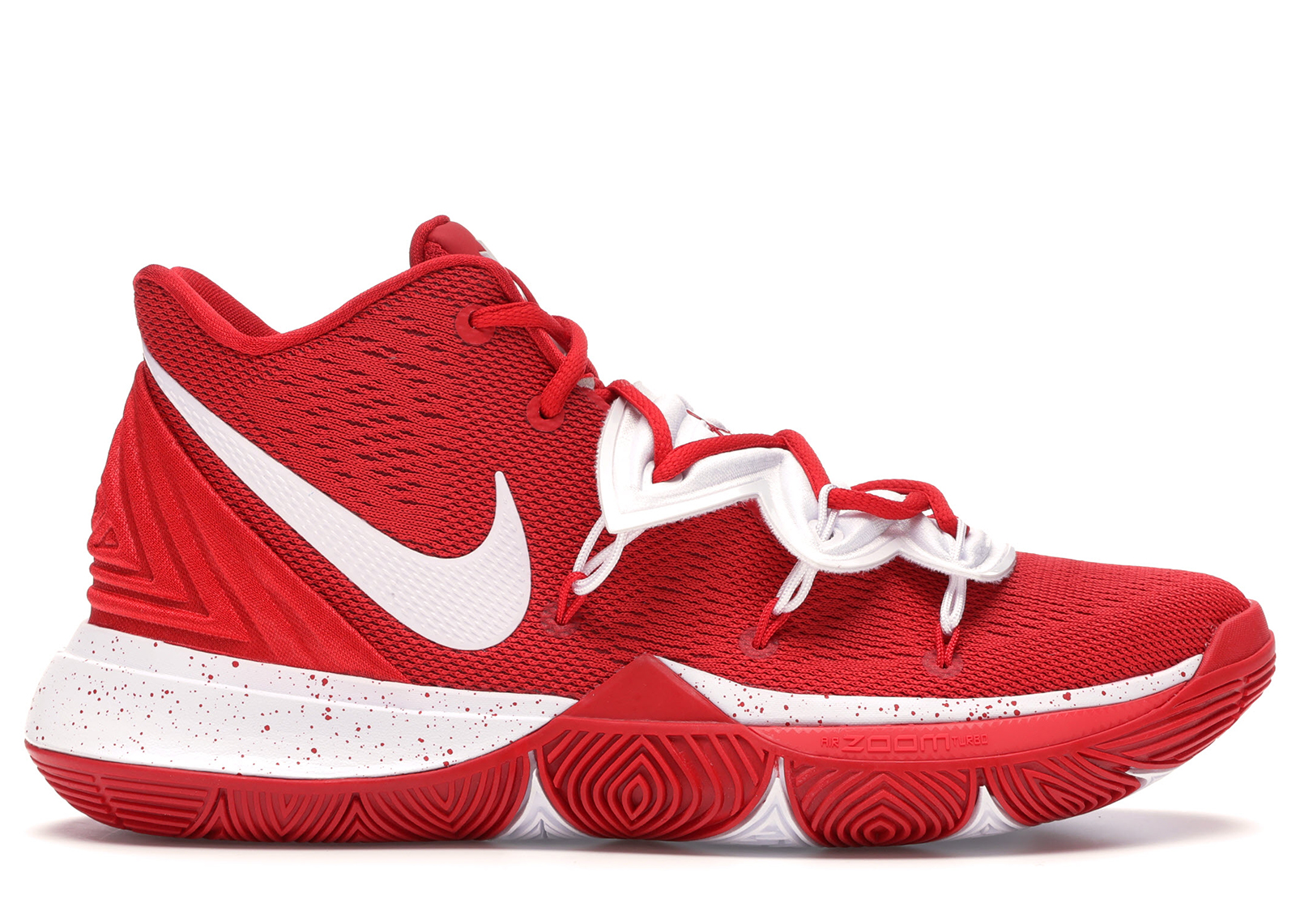 kyrie 5 university red and black