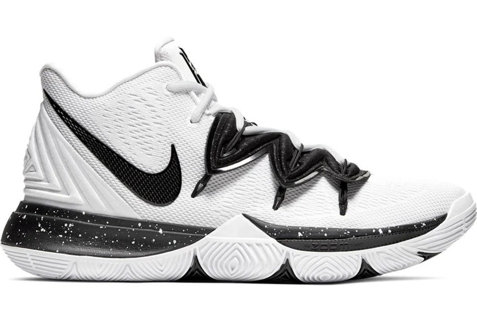 Nike Kyrie 5 Team White Black Men s CN9519 100 US