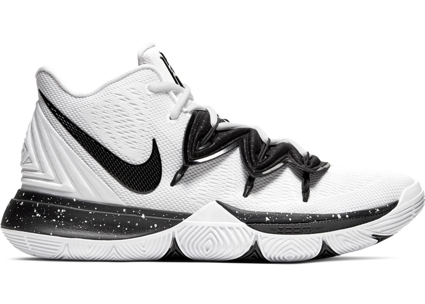 Kyrie 5 white best sale shoes