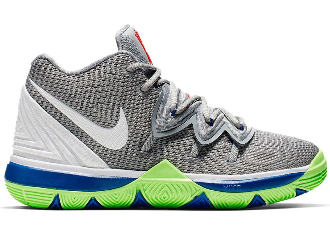 Kyrie 5 wolf grey 2025 lime blast