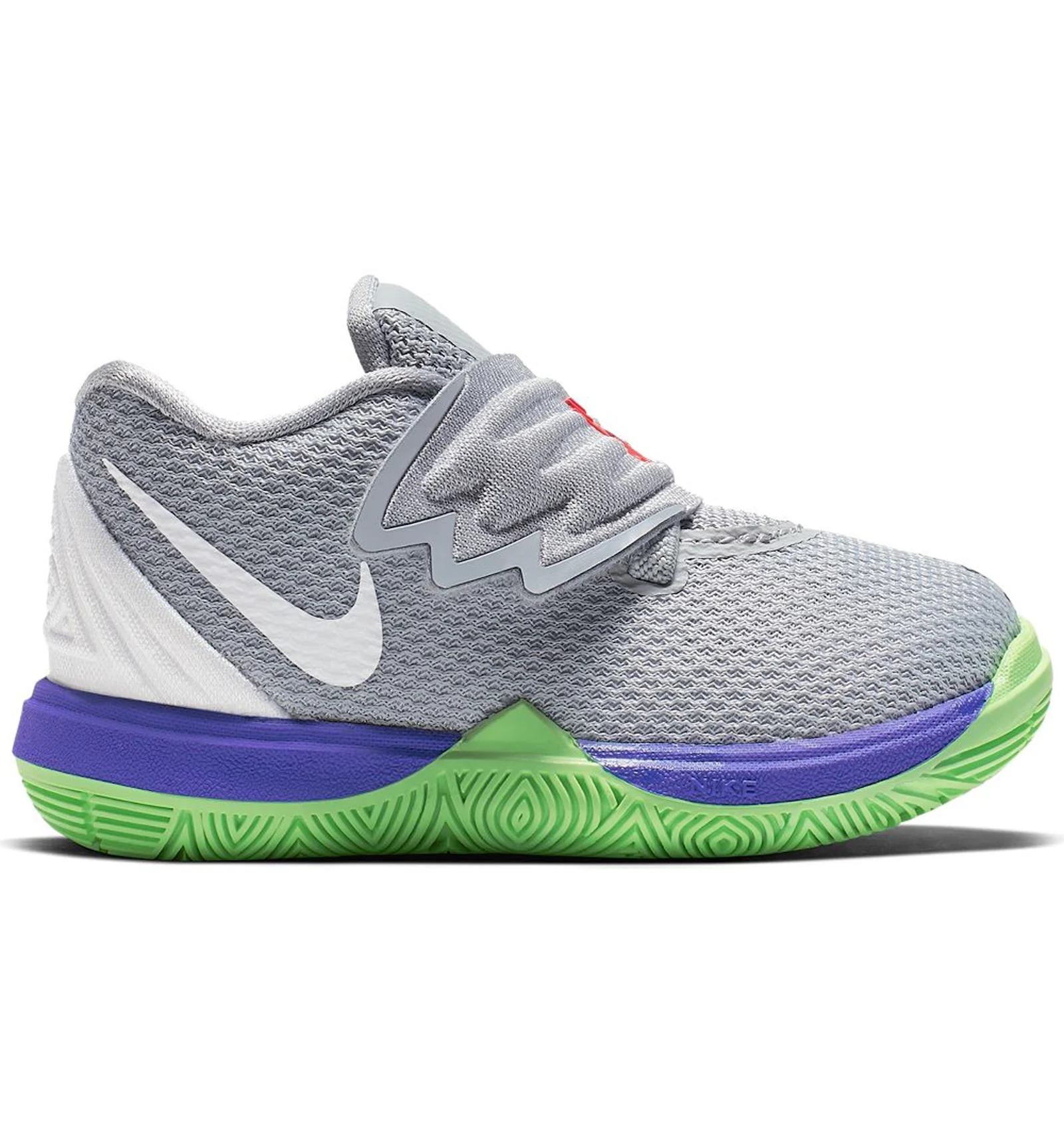 Kyrie 5 wolf grey lime best sale blast