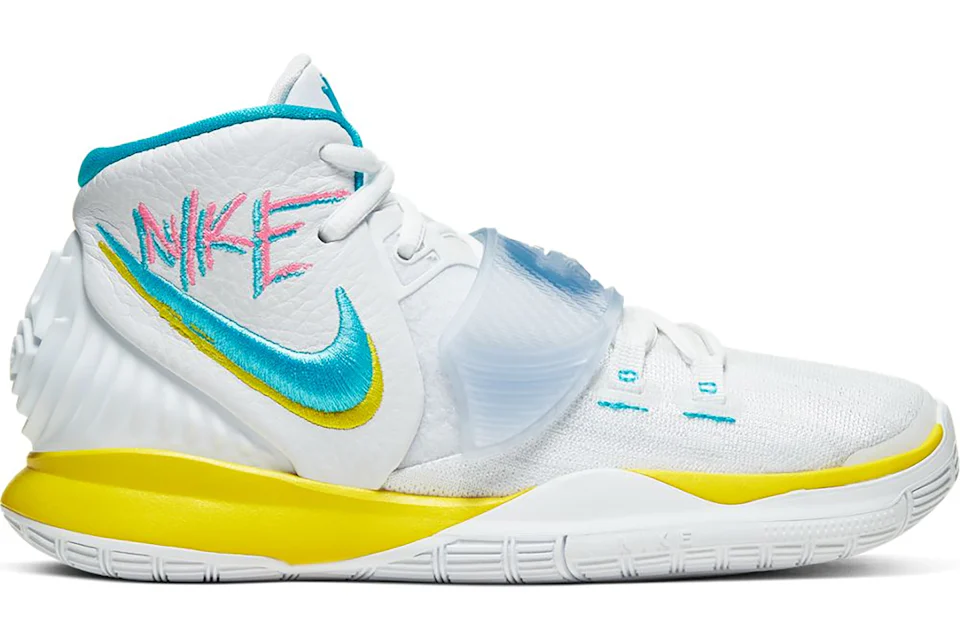 Kyrie 6s all white hotsell