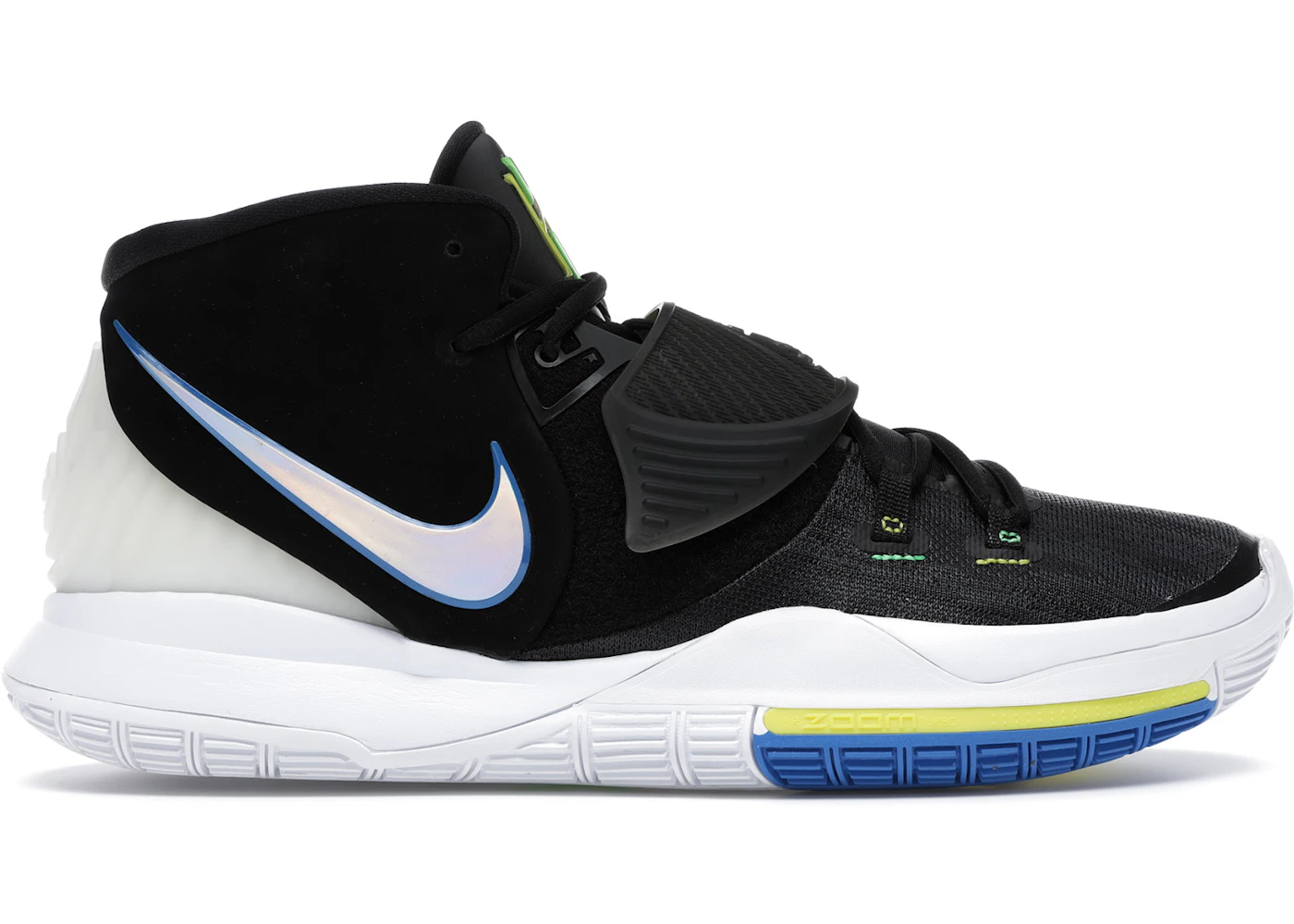 Nike Kyrie 6 Black Soar Dynamic Yellow Men's - BQ4630-004 - US