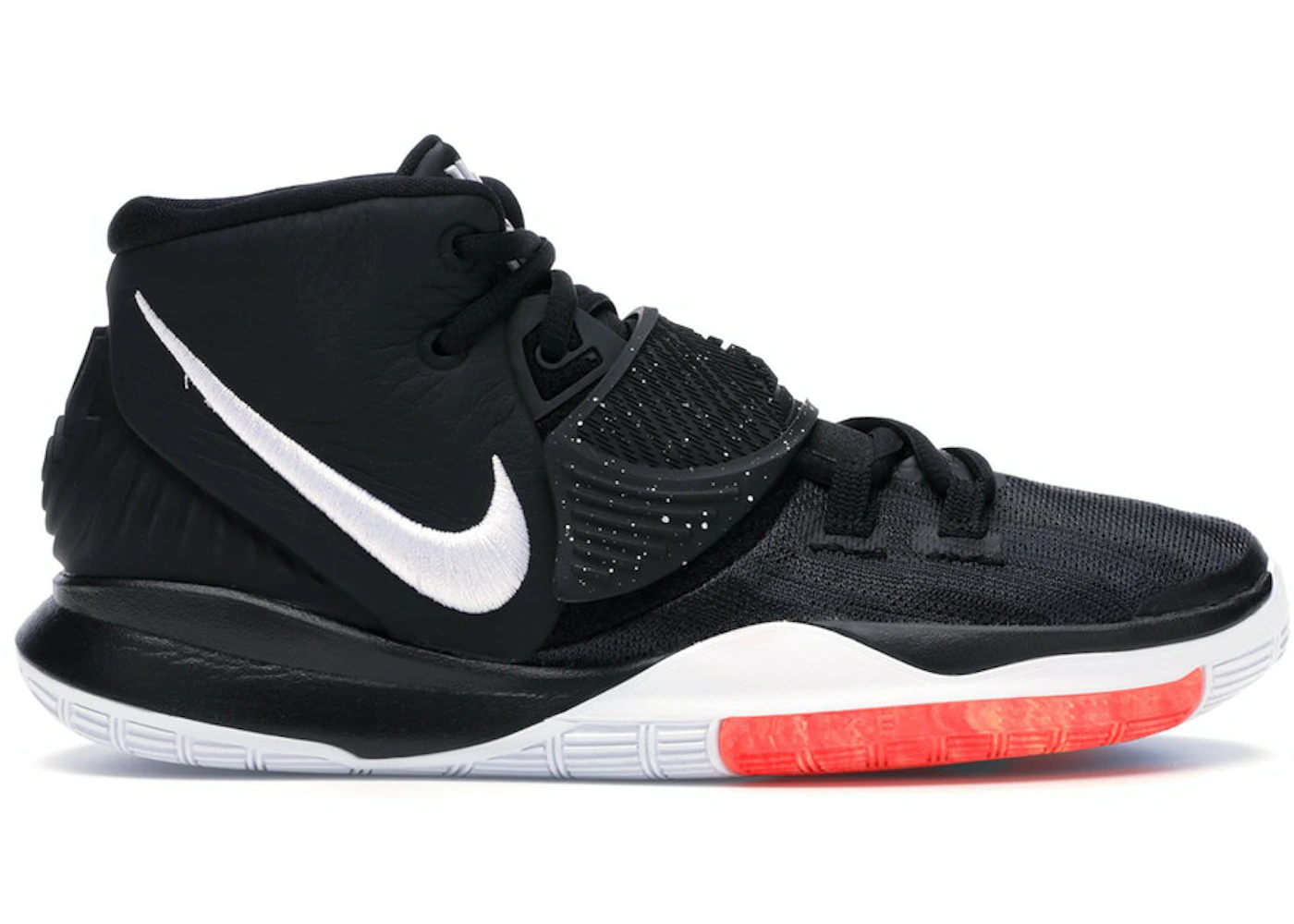 Nike Kyrie 6 Jet Negro Blanco para escolares BQ5599 001 MX