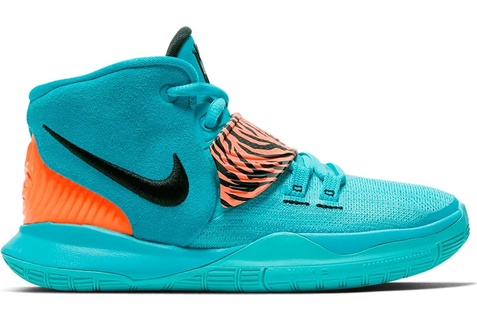 Nike Kyrie 6 Oracle Aqua (PS) Kids' - BQ5600-300 - US