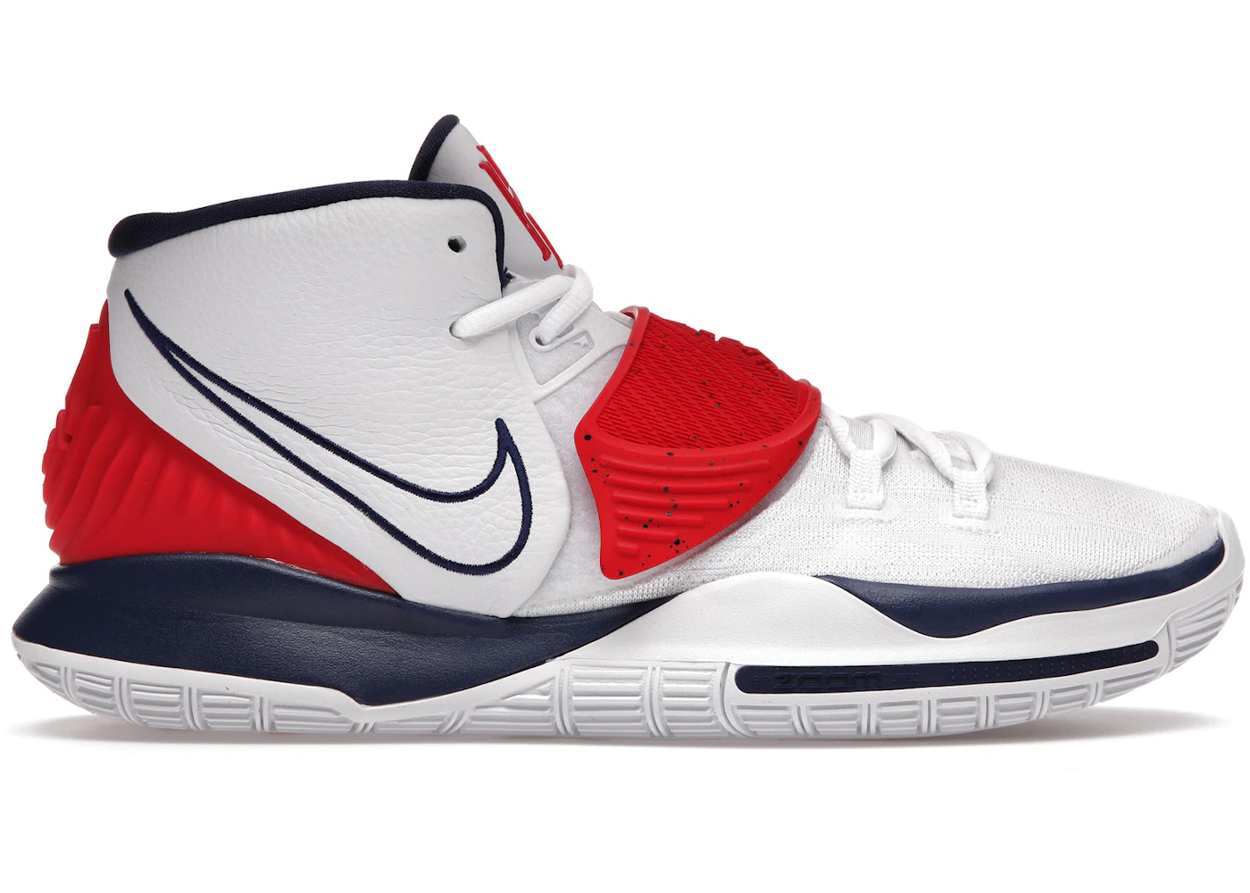 Nike Kyrie 6 USA White Men's - BQ4630-102/BQ4631-102 - US
