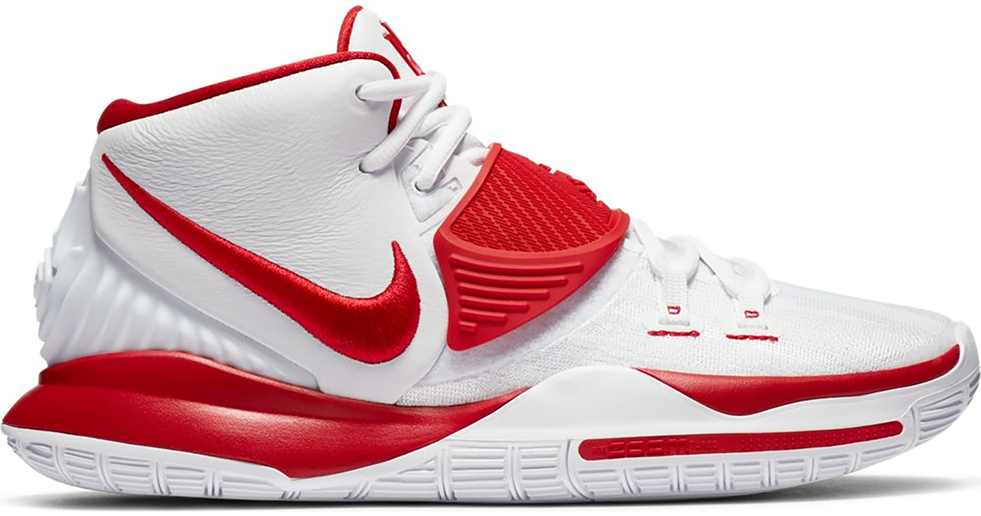 kyrie white and red