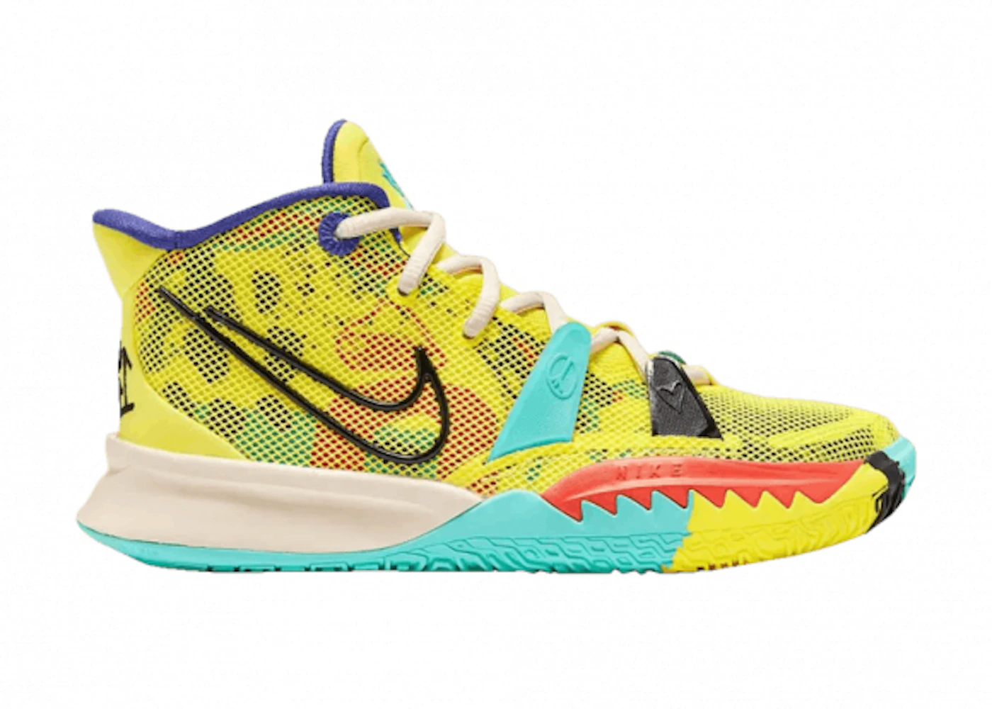 Trueno cráter Civil Nike Kyrie 7 1 World 1 People Electric Yellow (GS) - CT4080-700 - ES