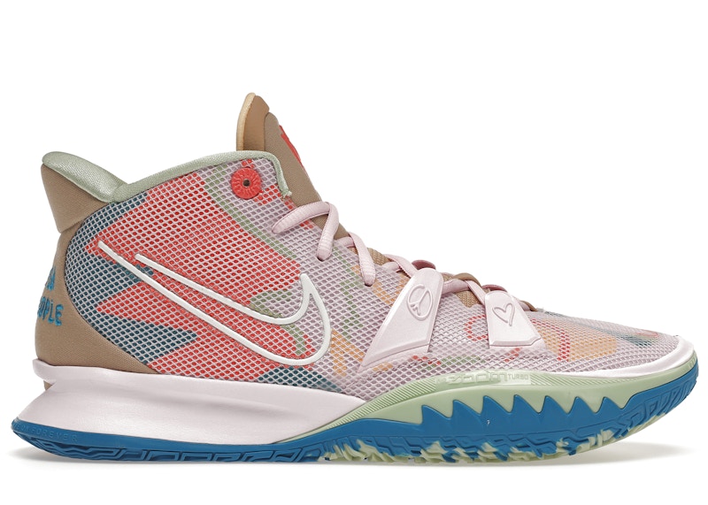 Nike Kyrie 7 1 World 1 People Pink Men's - CQ9326-600/CQ9327