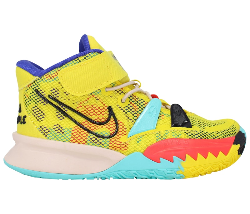 nike kyrie 7 1 world 1 people yellow