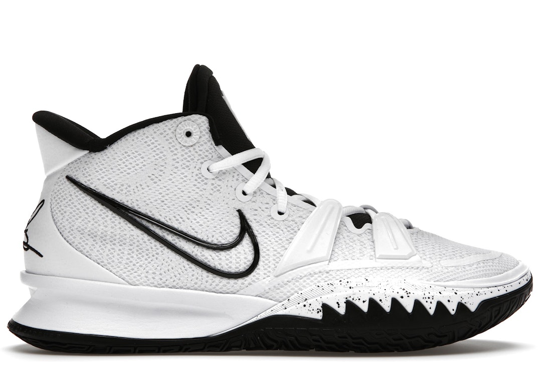 Pre-owned Li-ning Nike Kyrie 7 Tb White Black In White/black