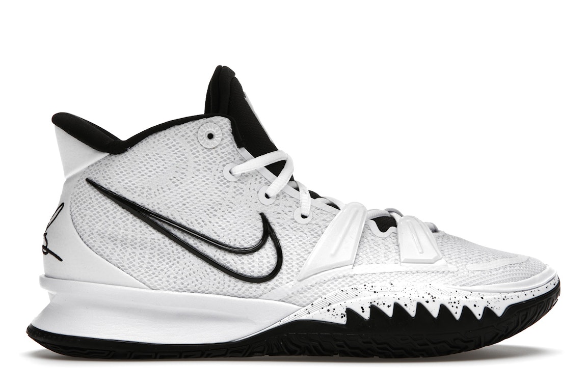 Pre-owned Li-ning Nike Kyrie 7 Tb White Black In White/black