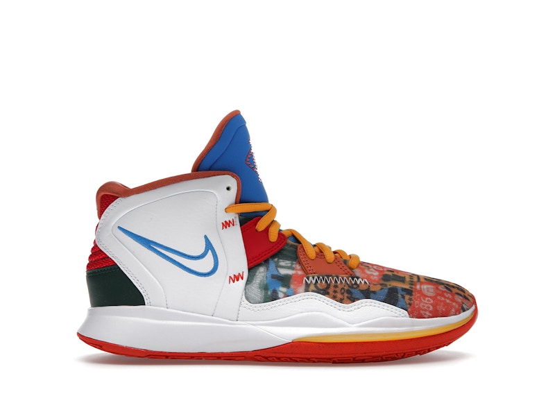 Kyrie red white outlet blue