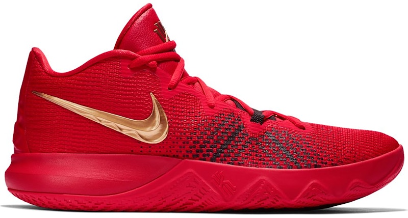 kyries shoes red