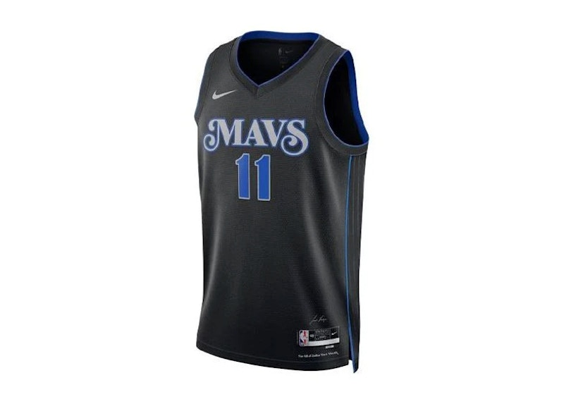 Nike Kyrie Irving Dallas Mavericks Dri Fit Jersey Black Men s FW24 GB