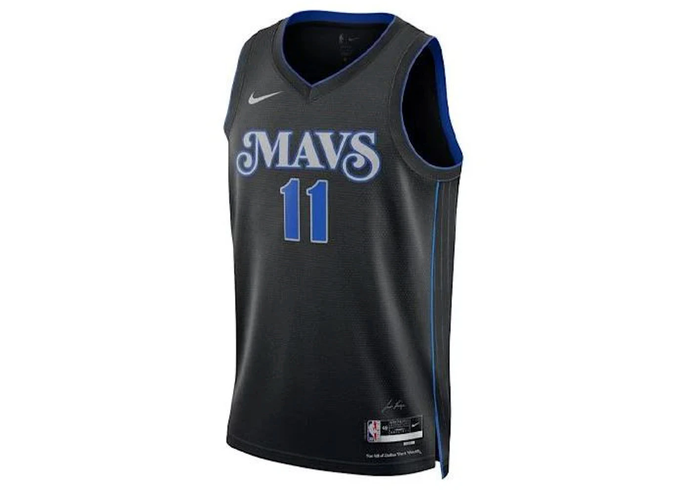 Nike Kyrie Irving Dallas Mavericks Dri-Fit Jersey Black Men's