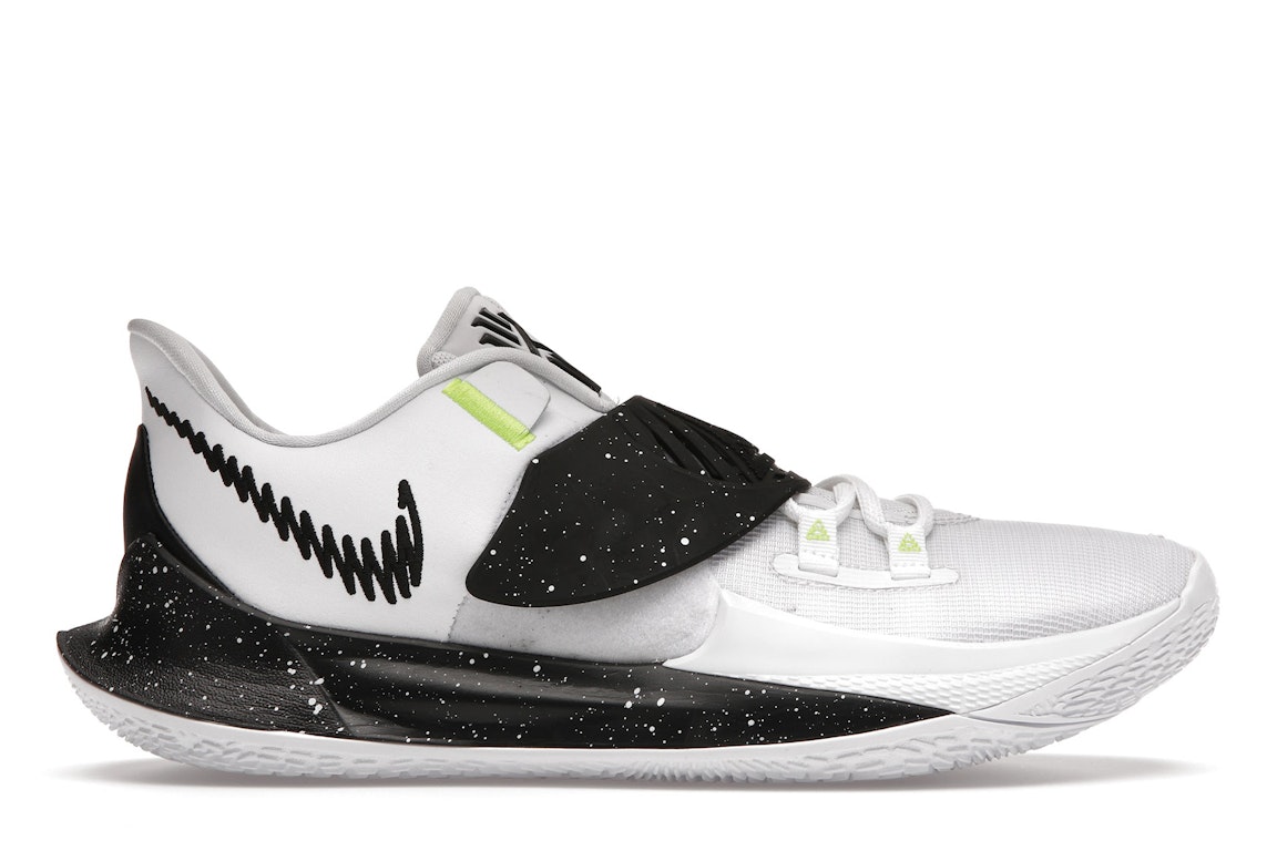 Pre-owned Nike Kyrie Low 3 Team White Black In White/black/black