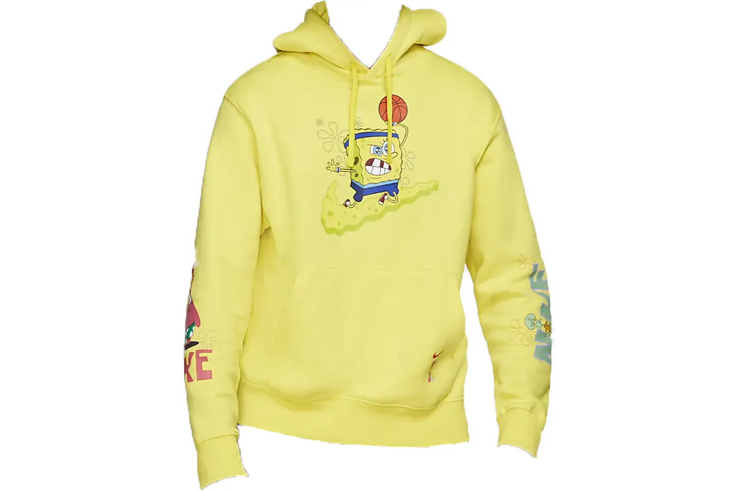 Nike Kyrie x Spongebob Dri-Fit Hoodie (Kids Sizing) Dynamic Yellow Kids' - SS19 - US