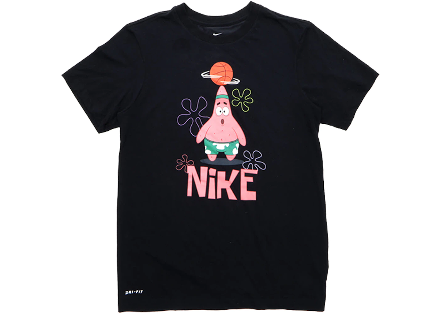 Nike Kyrie x Spongebob Dri-Fit Patrick Star Tee Black Men's SS19