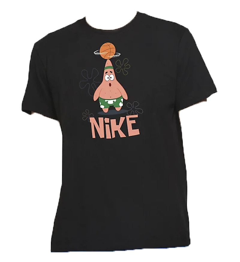 t shirt spongebob nike