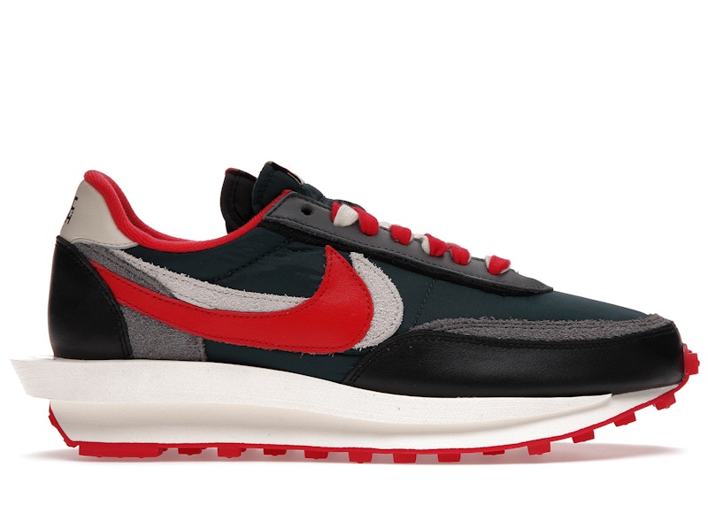Nike LD Waffle sacai Undercover Midnight Spruce University Red Nike LD Waffle sacai Undercover Midnight Spruce University Red