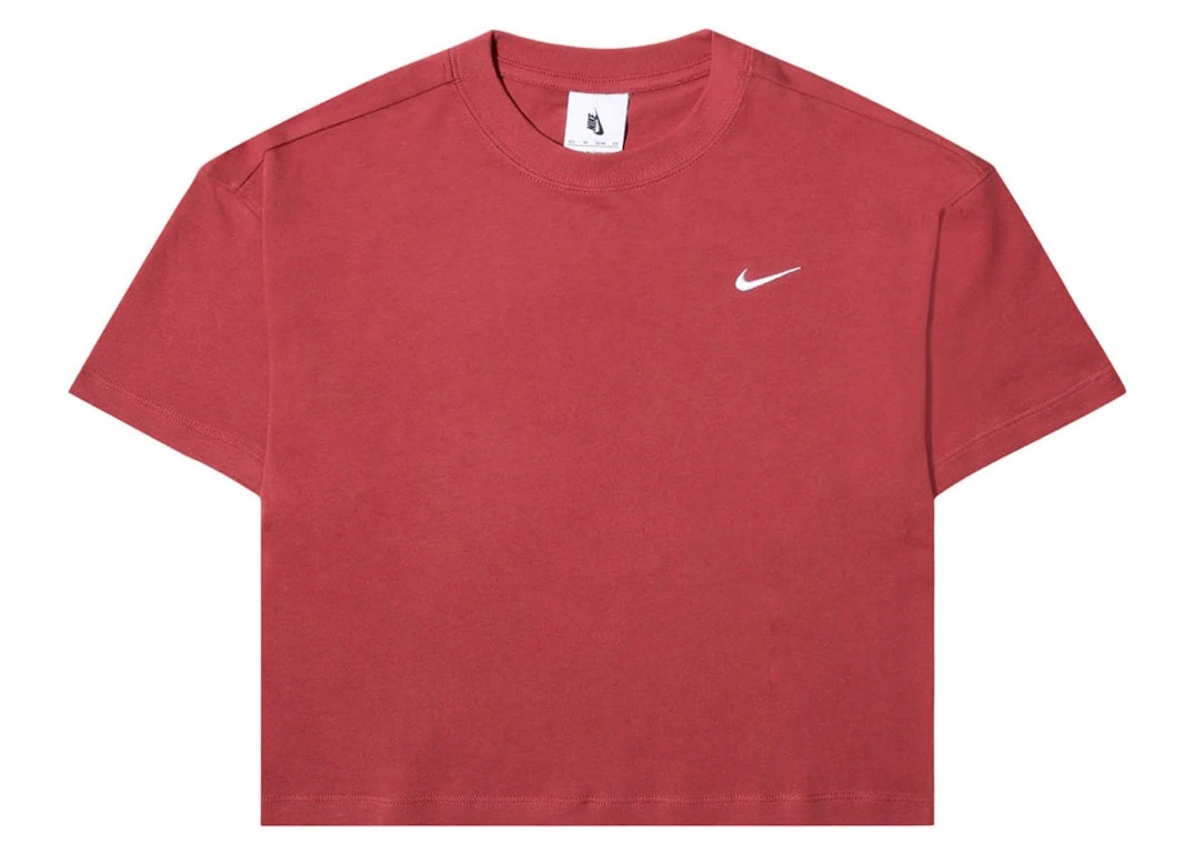 Pre-owned Nike Lab Women's Energy Tee Red