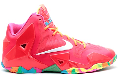 Nike LeBron 11 Fruity Pebbles GS 621712 600 US