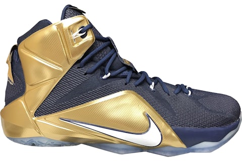 Nike LeBron 12 Akron PE Men s HO14 MNBSKT 774 520358 US