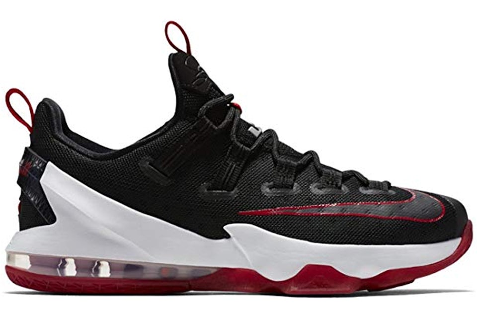 Nike LeBron 13 Low Black Red White Men s 831925 061 US