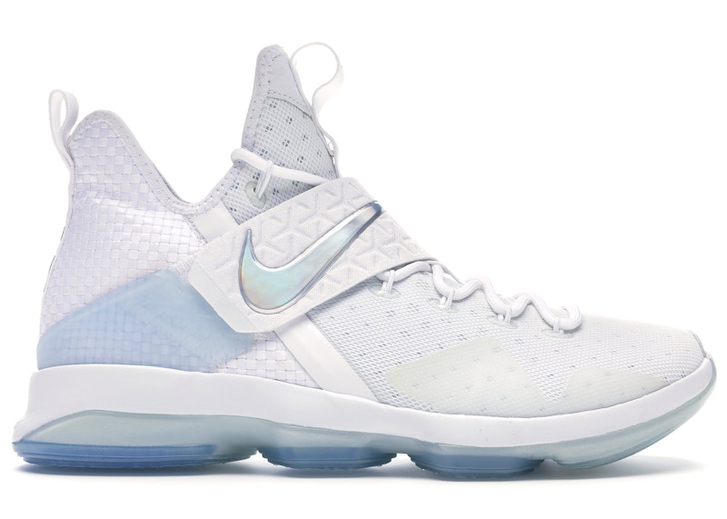 Lebron 14 outlet low white ice