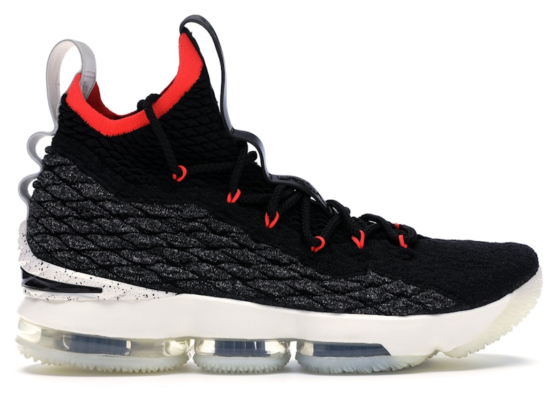 lebron 15 red and grey