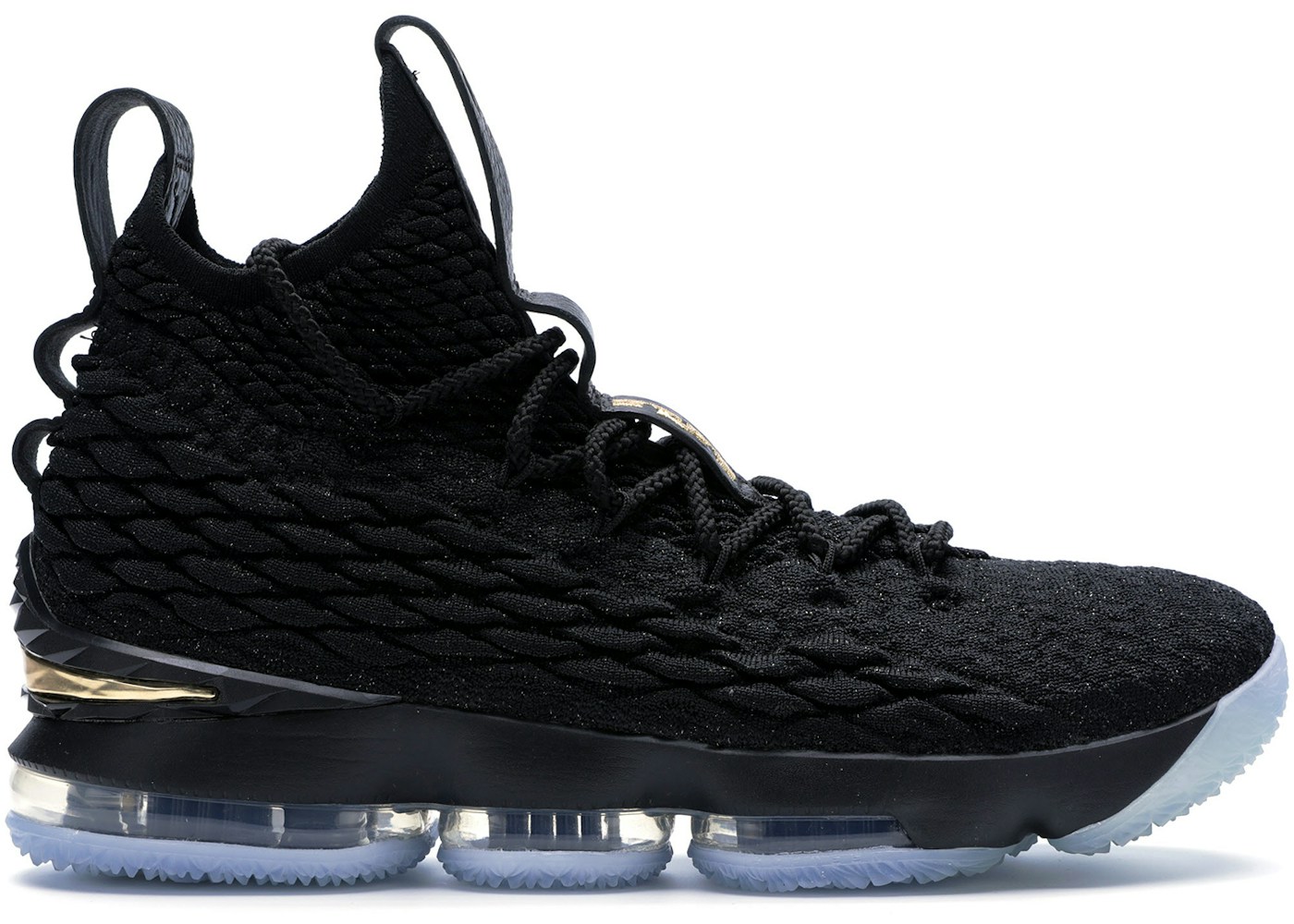 Nike LeBron 15 Black Gold - 897648-006