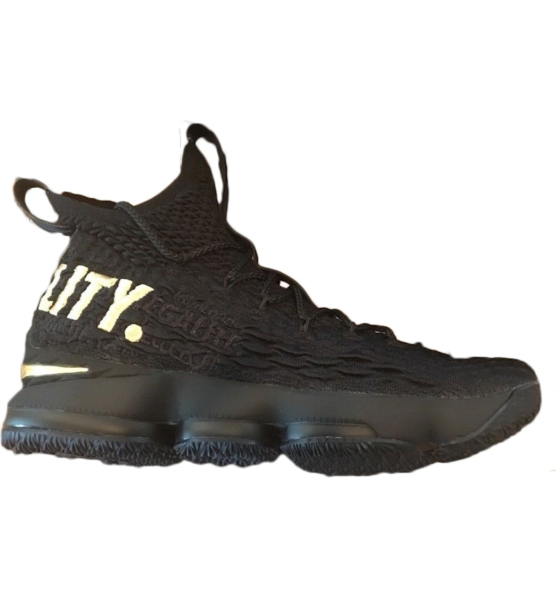 Nike LeBron 15 Equality (Negro) Hombre 897648-007 MX