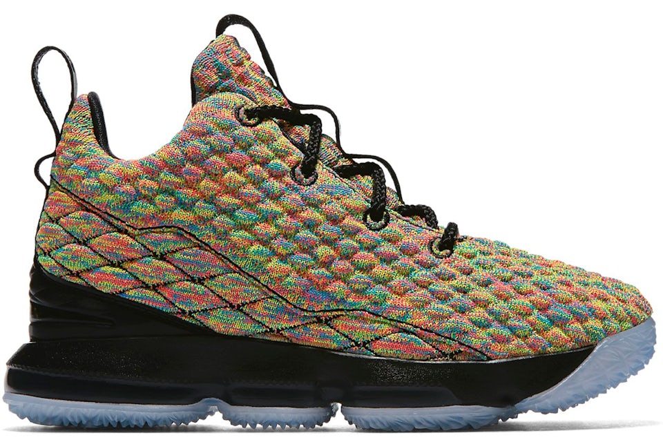 Nike LeBron 15 Multi Color PS Kids 922812 901 GB