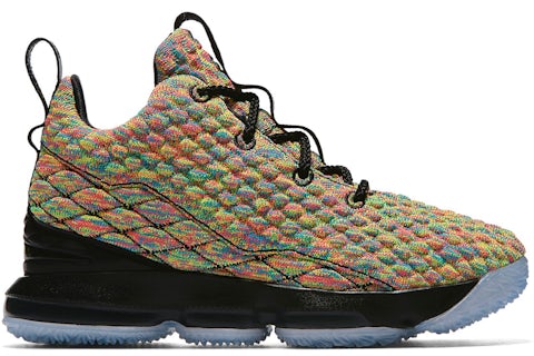 Nike lebron xv multicolor clearance