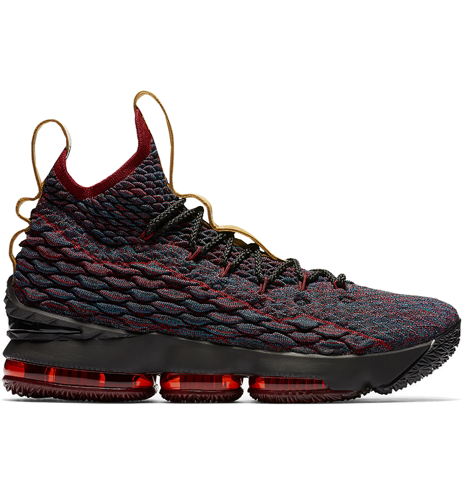 Red lebron 15 high on sale