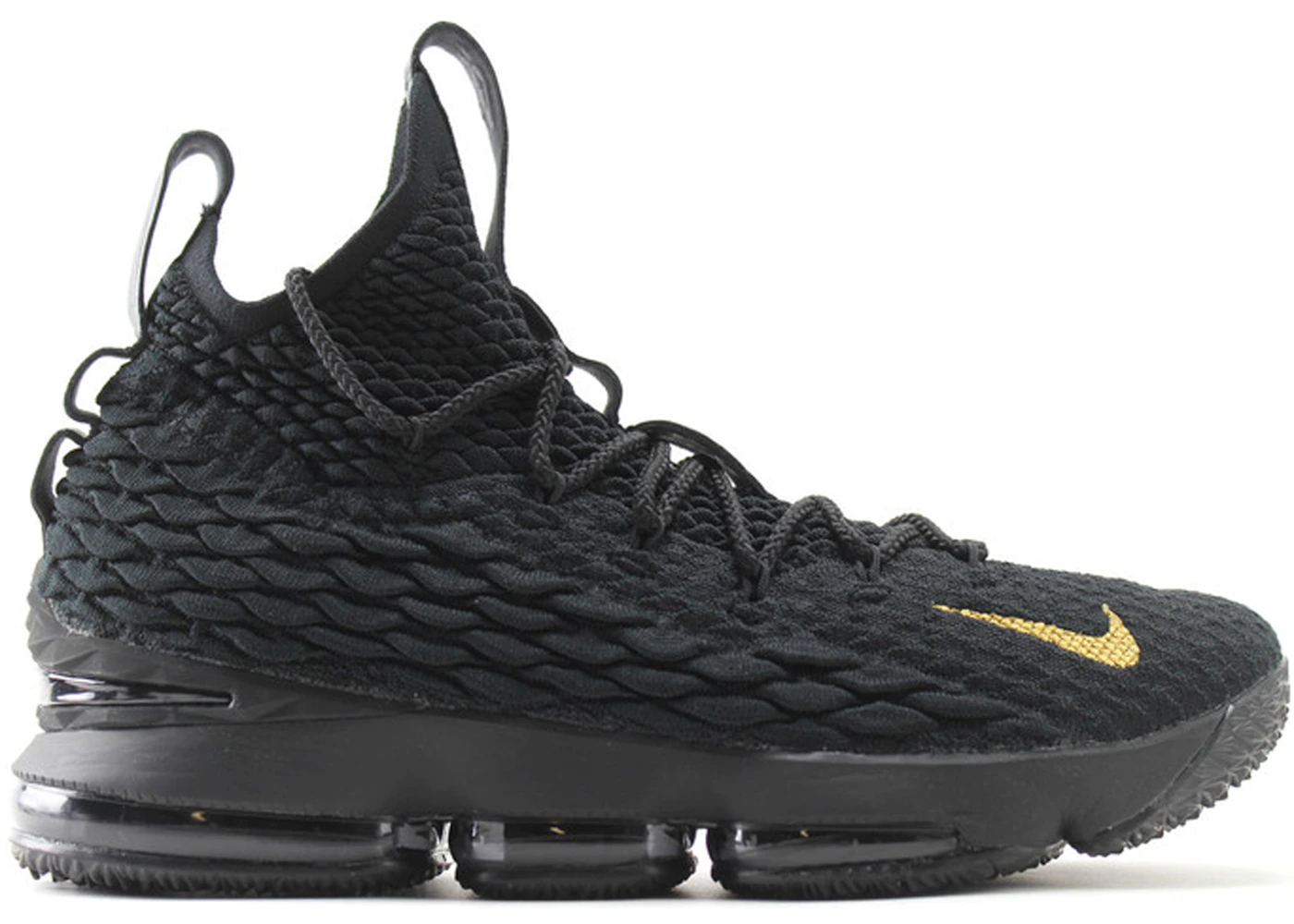 Lebron 15 top black multi color