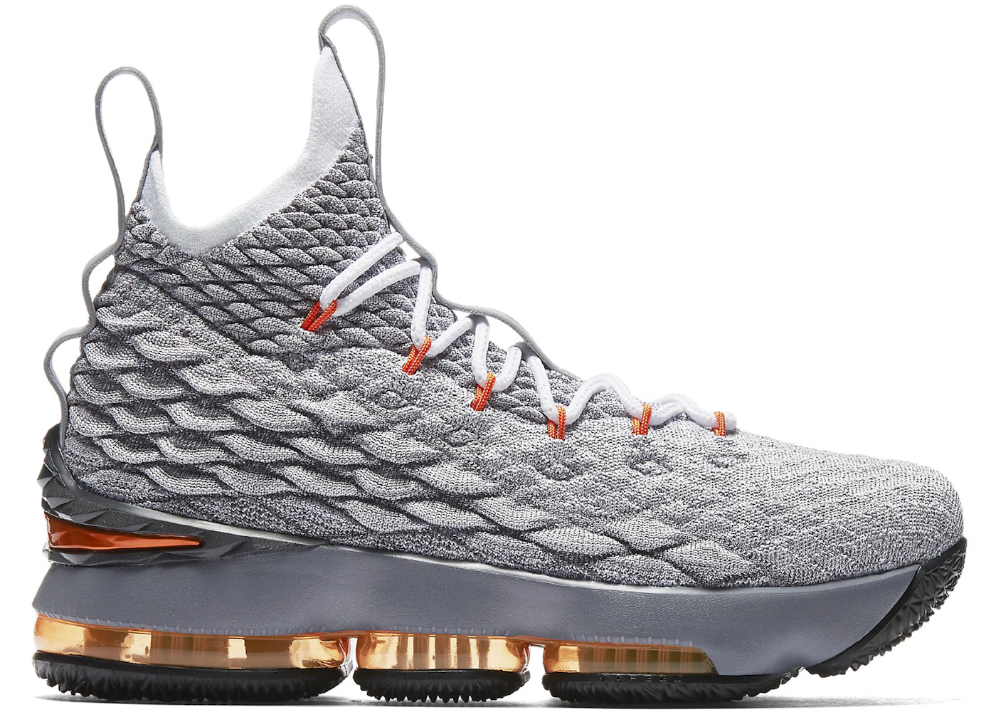 Lebron 15 2025 grey orange